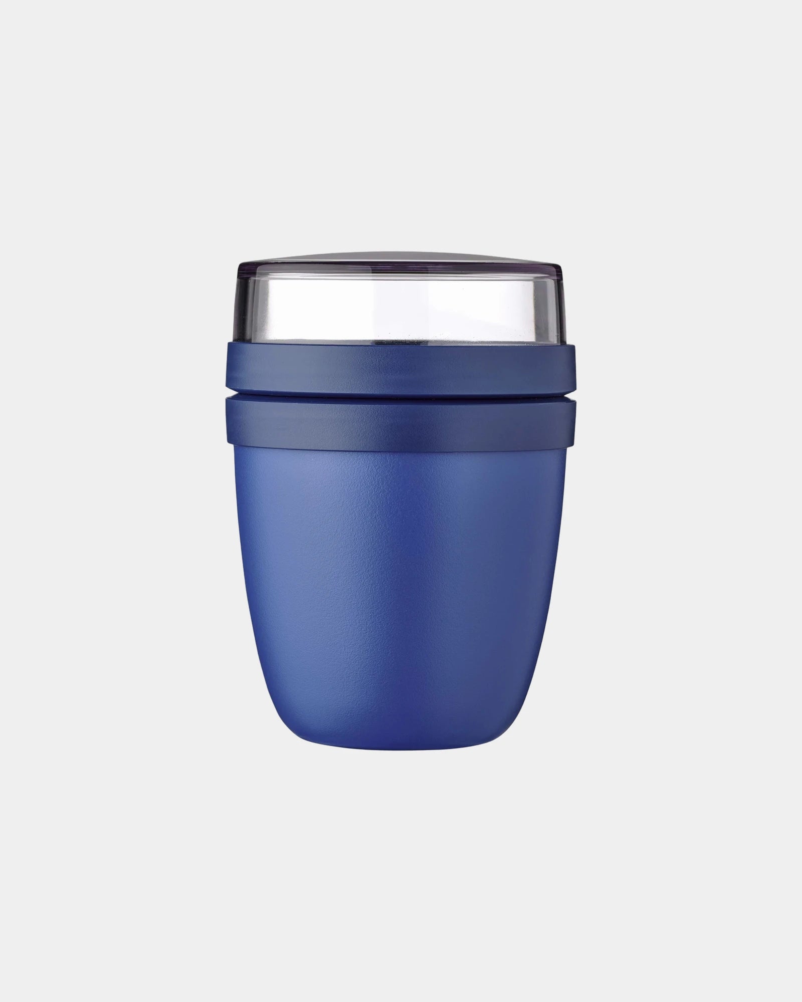 Lunchbox waterdicht 300+120ml Ellipse om te personaliseren - Fel blauw