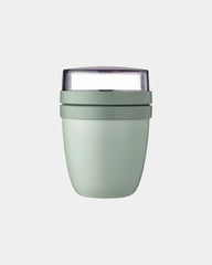 Lunchbox waterdicht 300+120ml Ellipse om te personaliseren - Groen