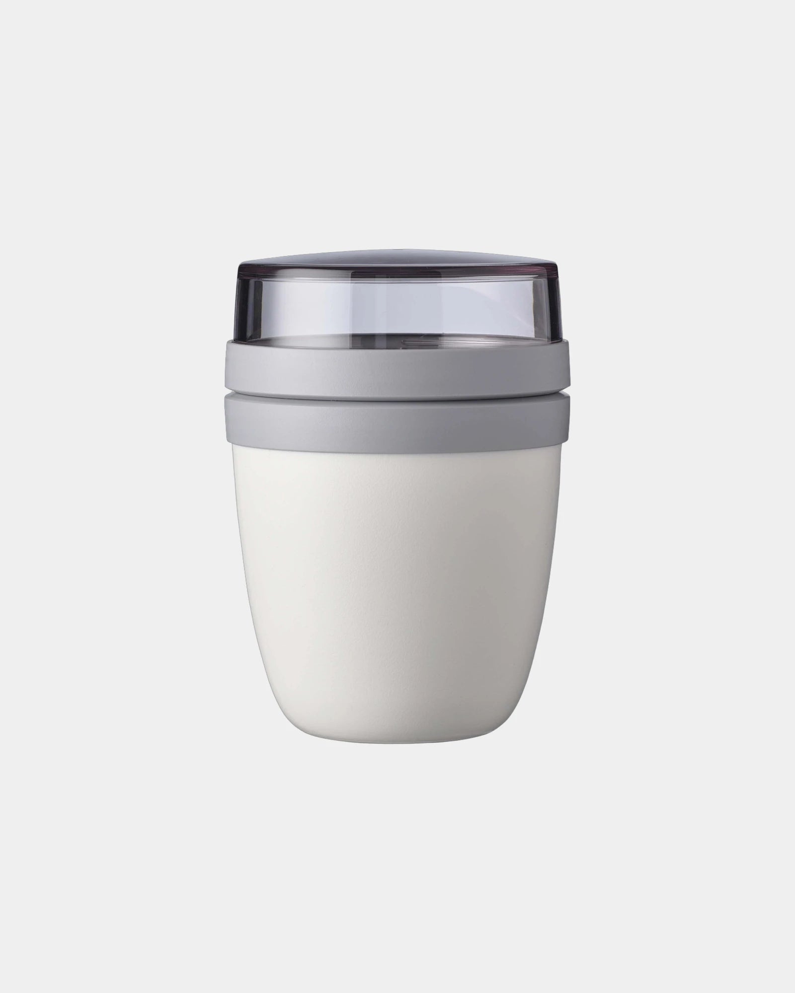 Lunchbox waterdicht 300+120ml Ellipse om te personaliseren - Wit