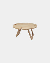 Inklapbare picknicktafel hout om te personaliseren - Naturel