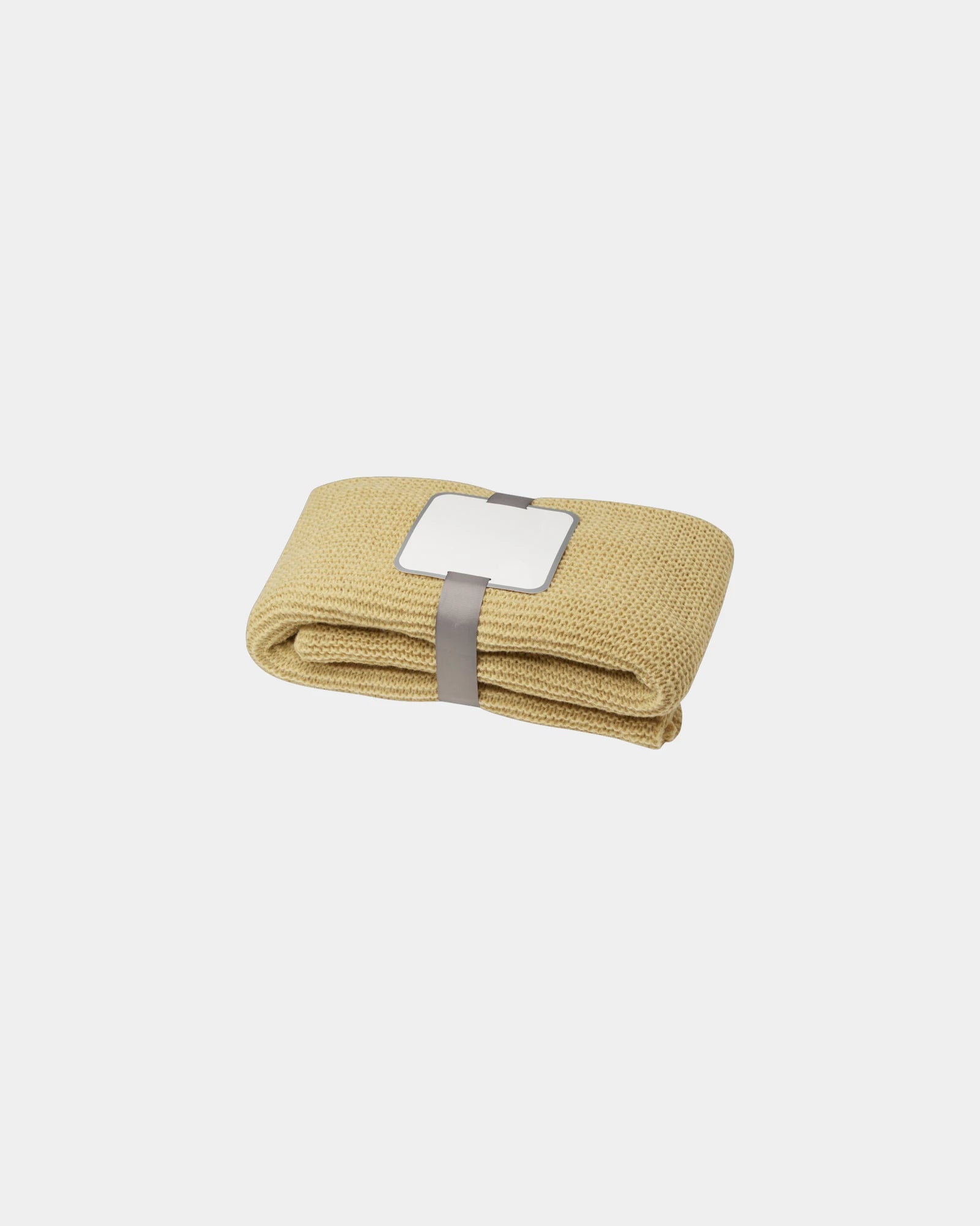 Deken gerecycled polyester GRS 150x120 om te personaliseren - Beige