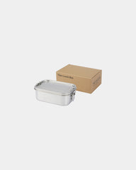 Lunchbox gerecycled rvs 750ml om te personaliseren - Zilver