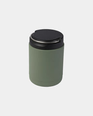 Lunchbox gerecycled rvs 500ml om te personaliseren - Heidegroen
