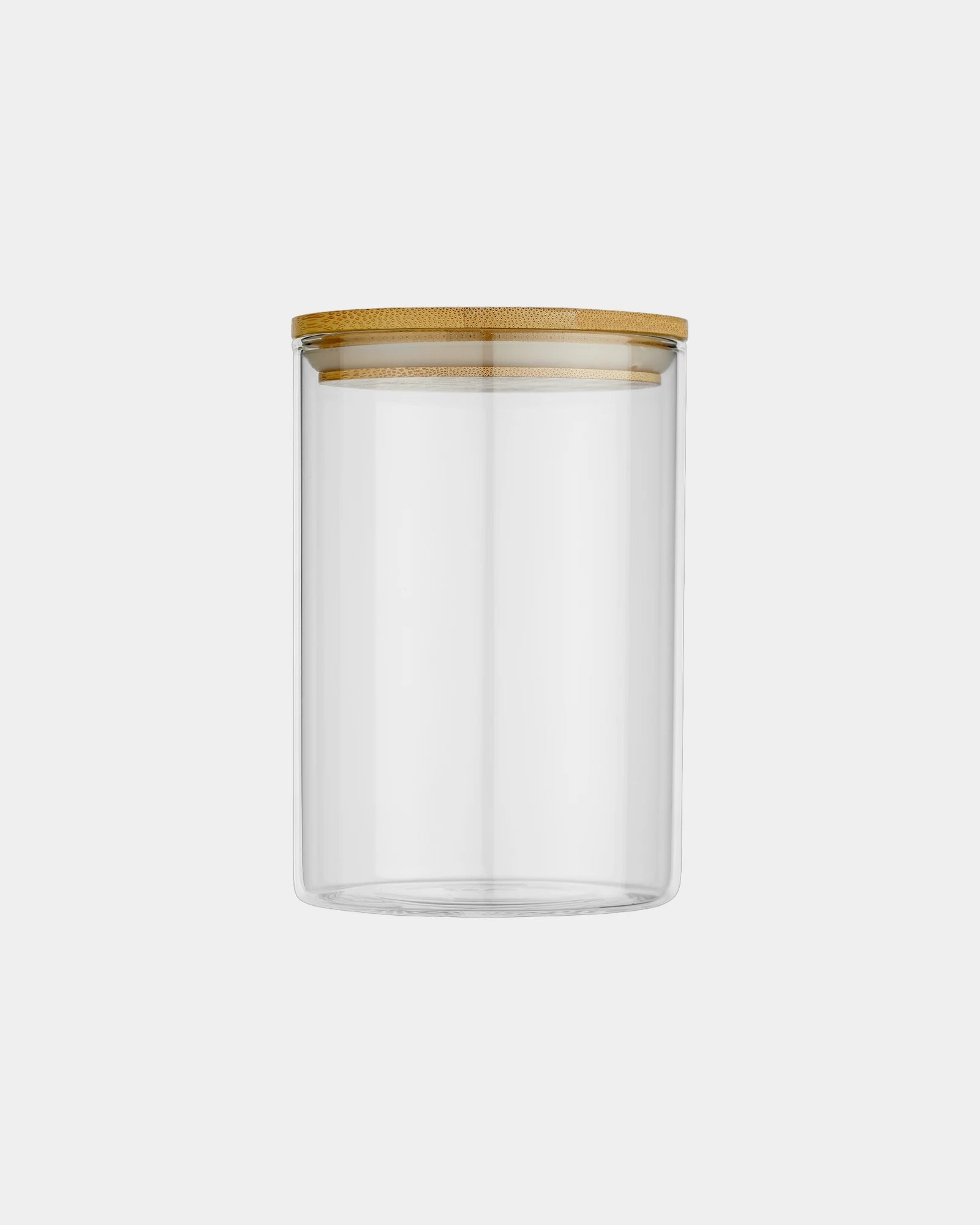 Voedselbewaardoos glas bamboe 550ml om te personaliseren - 1