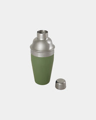 Cocktailshaker gerecycled rvs 500ml om te personaliseren - Heidegroen