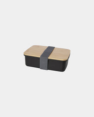 Lunchbox gerecycled plastic 750ml om te personaliseren - Zwart