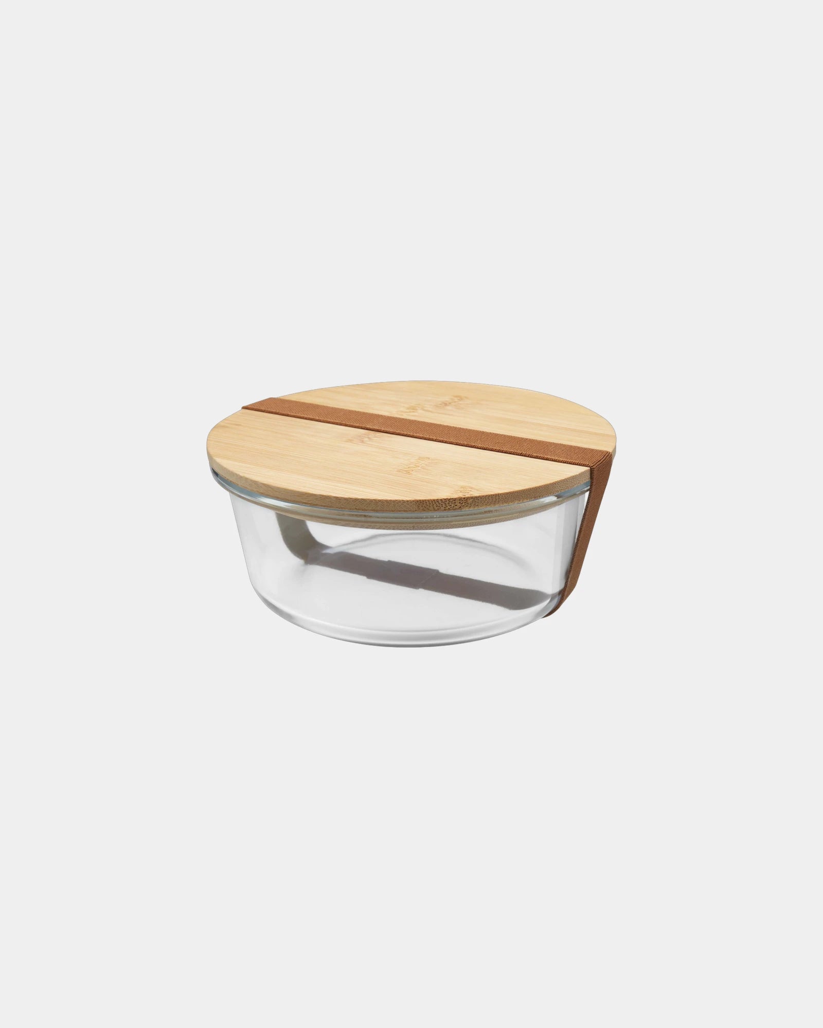 Lunchbox glas bamboe deksel 750ml om te personaliseren - Naturel