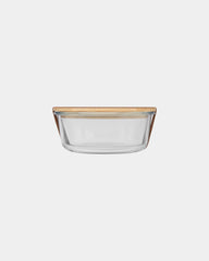 Lunchbox glas bamboe deksel 750ml om te personaliseren - 1
