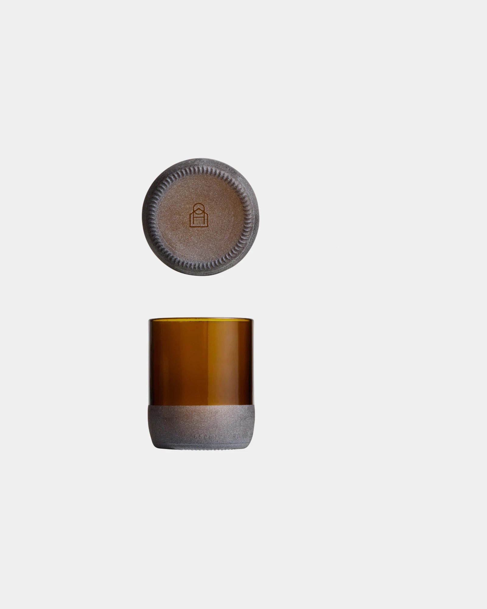 Bierglazen gerecycled glas set van twee om te personaliseren - 1