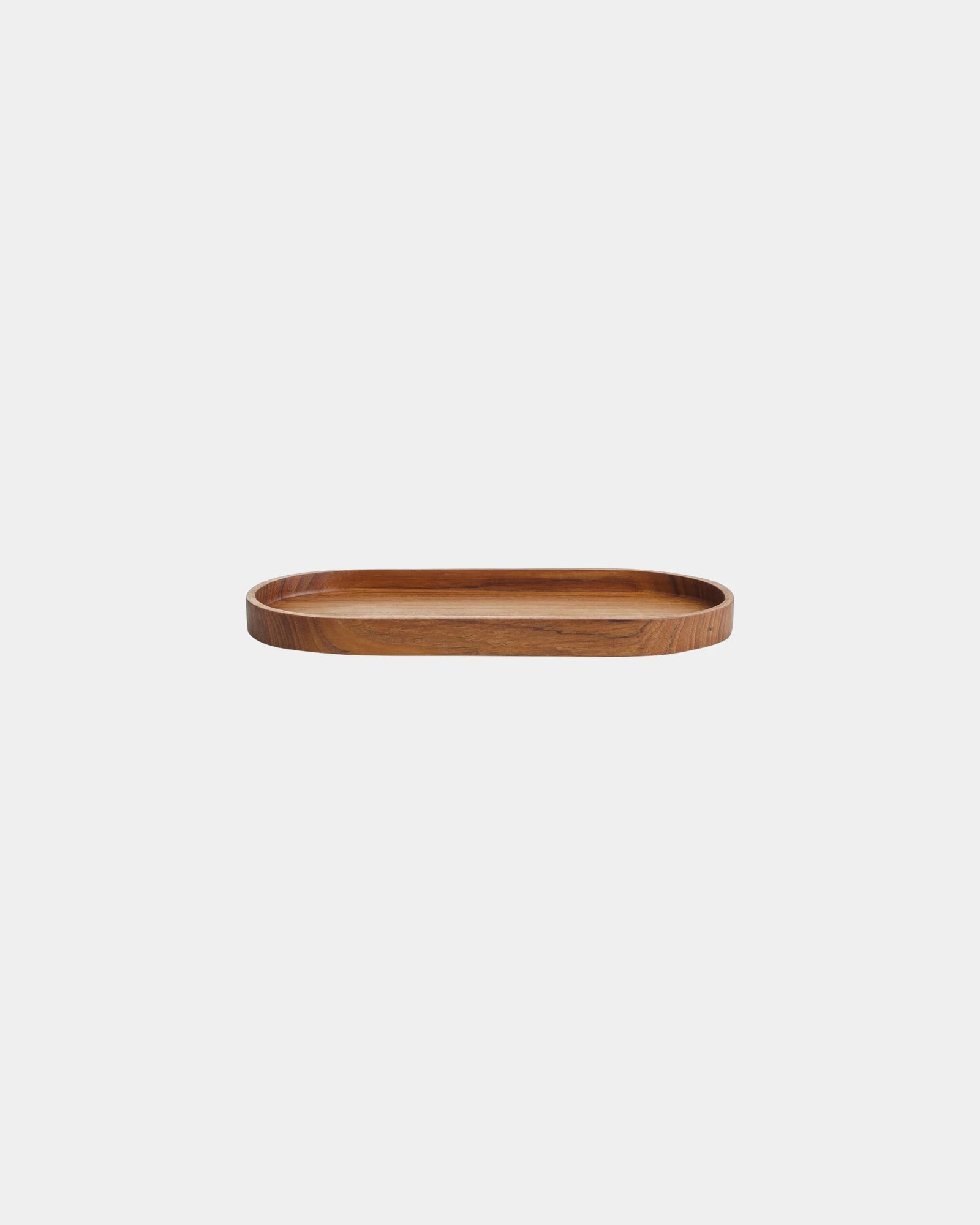 Dienblad gerecycled hout 24 x 12 cm om te personaliseren - Hout