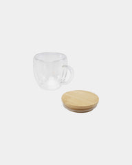 Glazen mok Lenora 250ml met bamboe om te personaliseren - 3