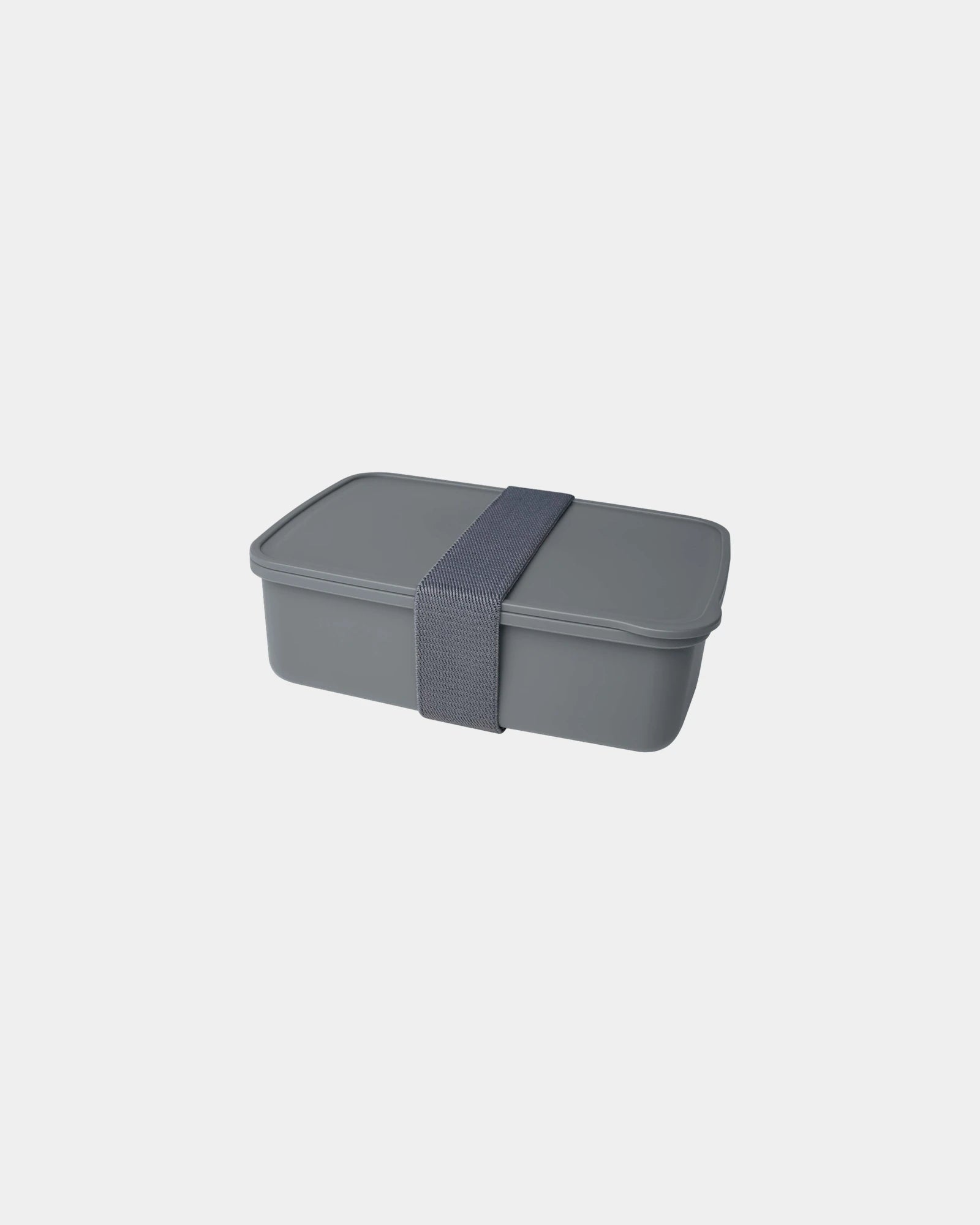 Lunchbox Dovi 800ml met elastische om te personaliseren - Leigrijs