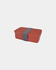Lunchbox Dovi 800ml met elastische om te personaliseren - Baksteenrood