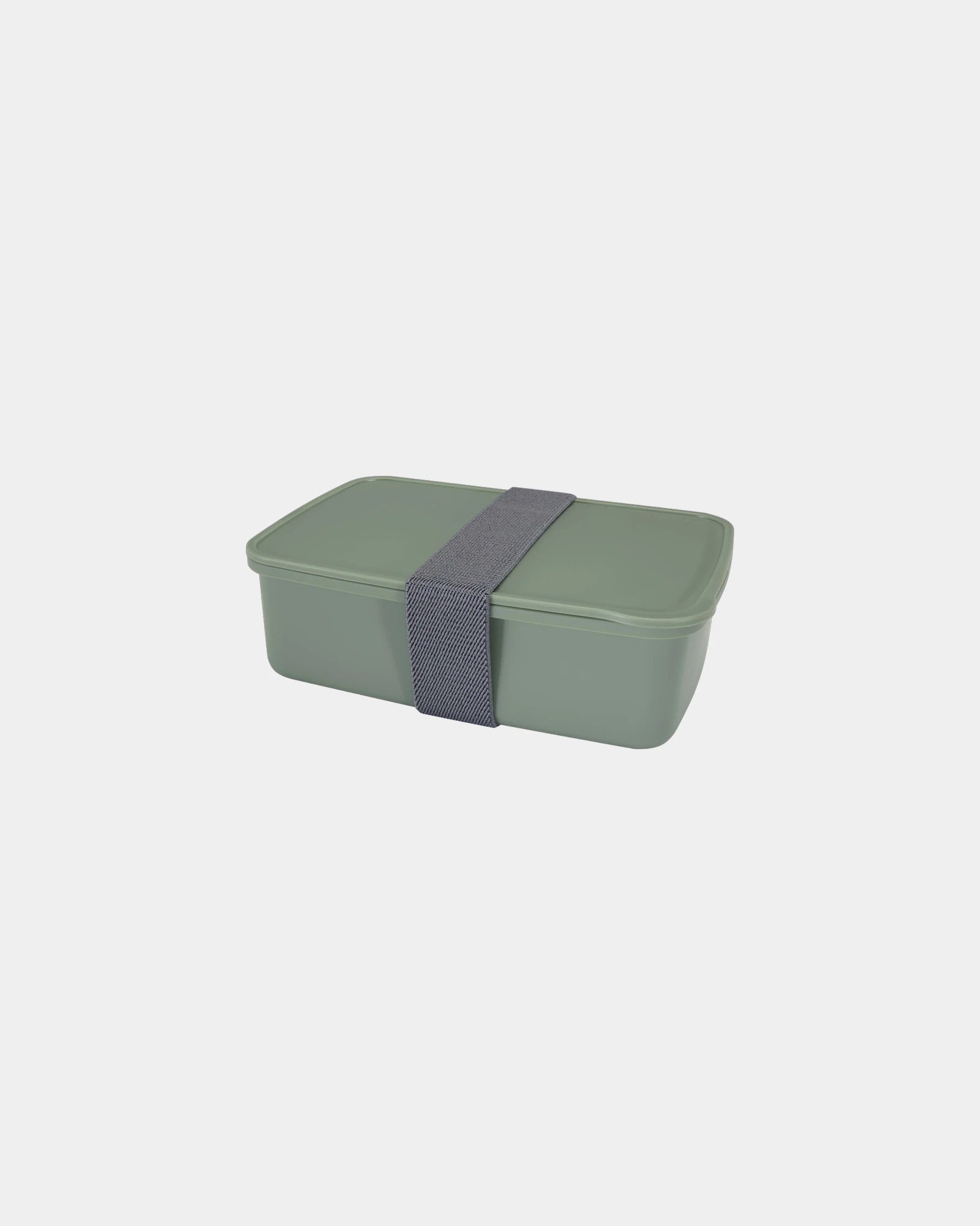 Lunchbox Dovi 800ml met elastische om te personaliseren - Heidegroen