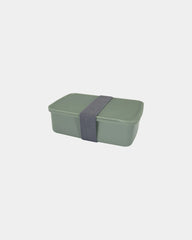 Lunchbox Dovi 800ml met elastische om te personaliseren - Heidegroen