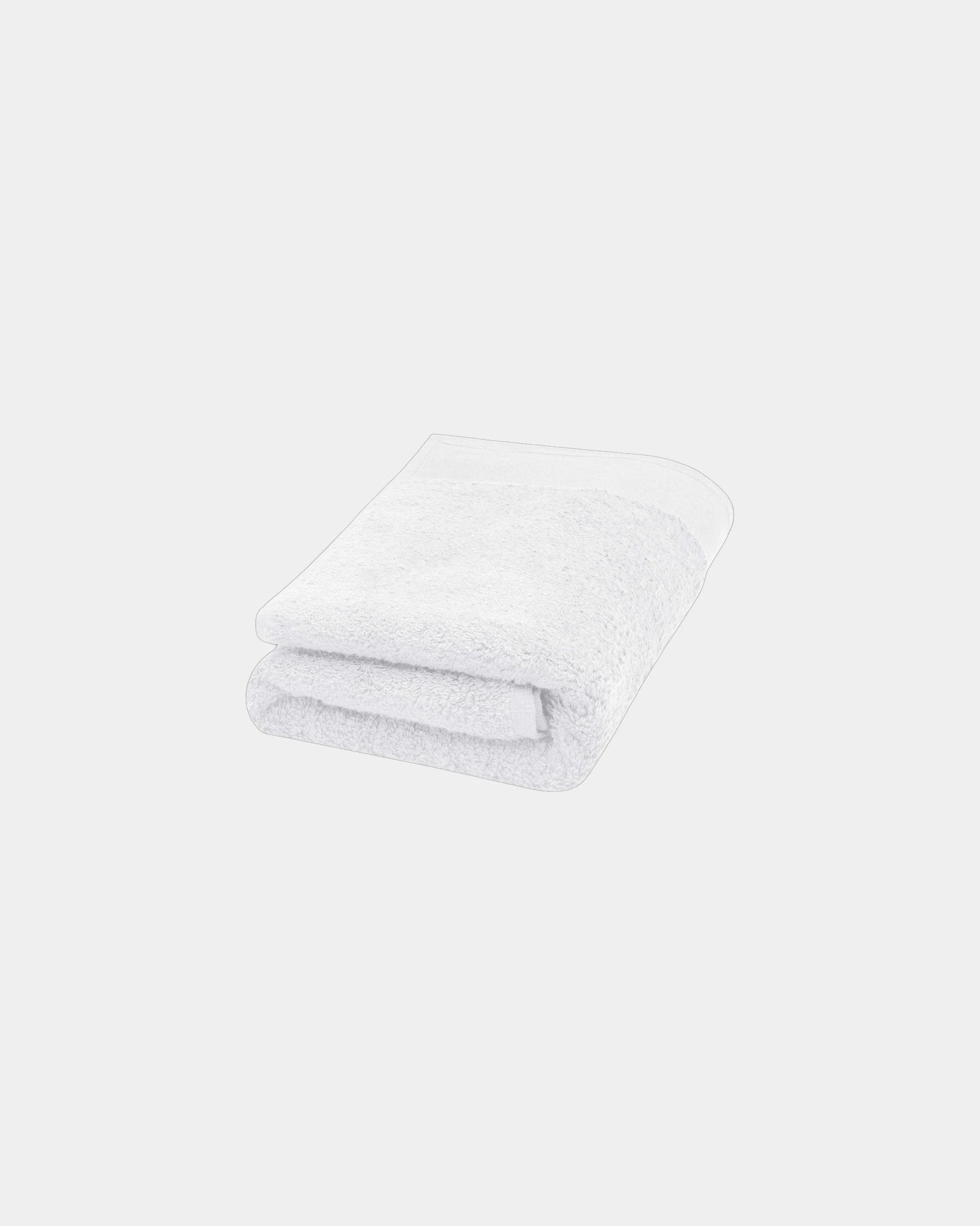 Handdoek katoen 550 g/m² om te personaliseren - Wit
