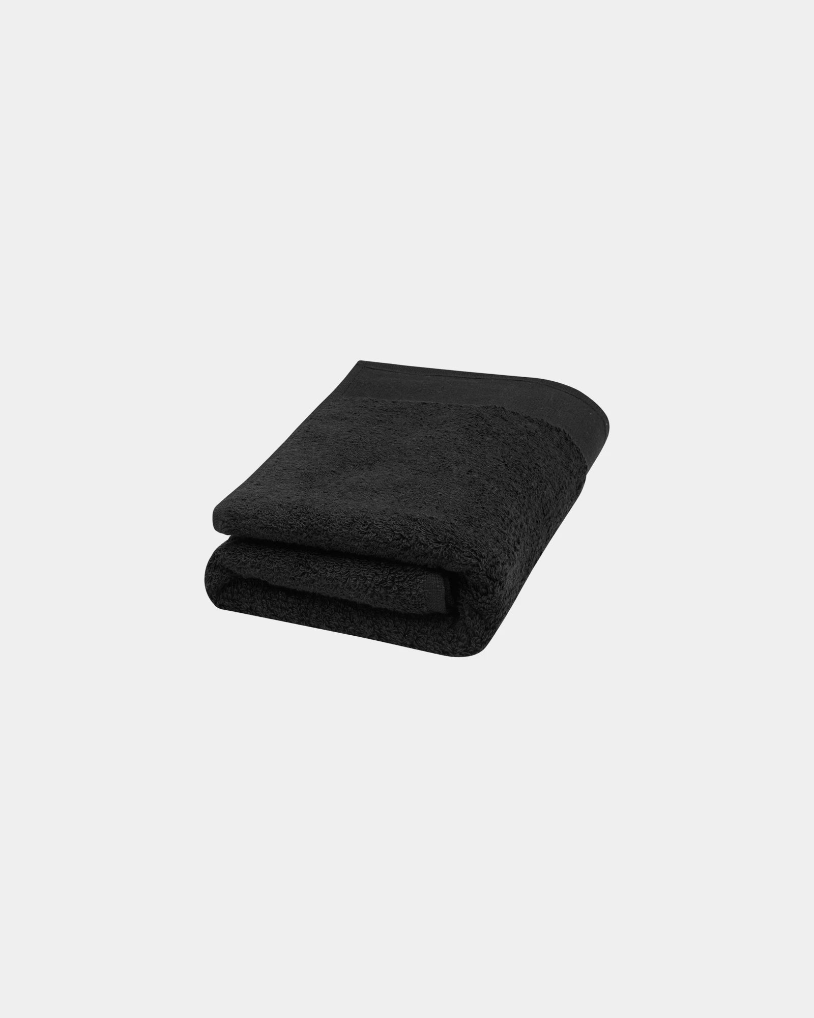Handdoek katoen 550 g/m² om te personaliseren - Zwart