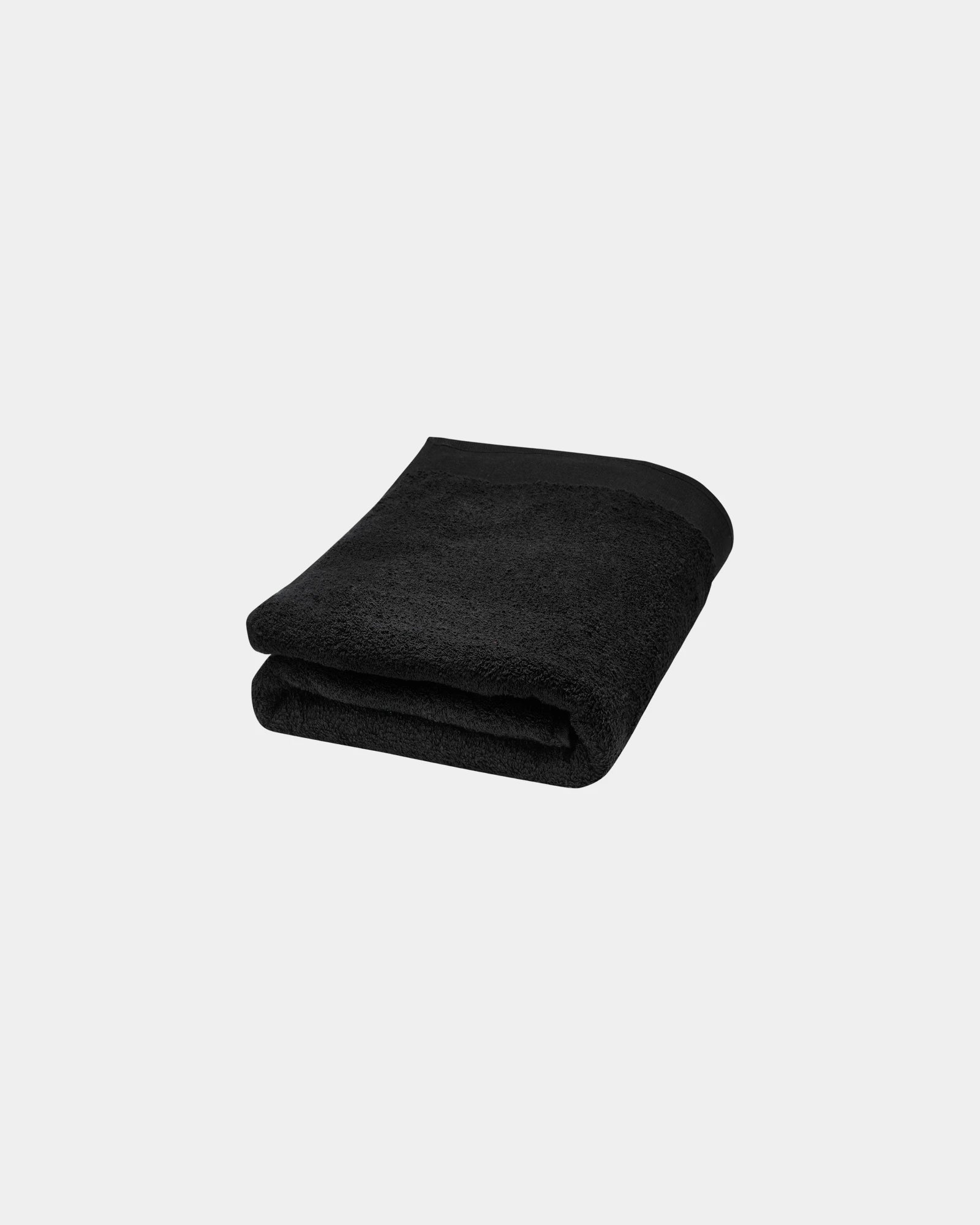 Handdoek katoen 550 g/m² OEKO-TEX te om te personaliseren - Zwart