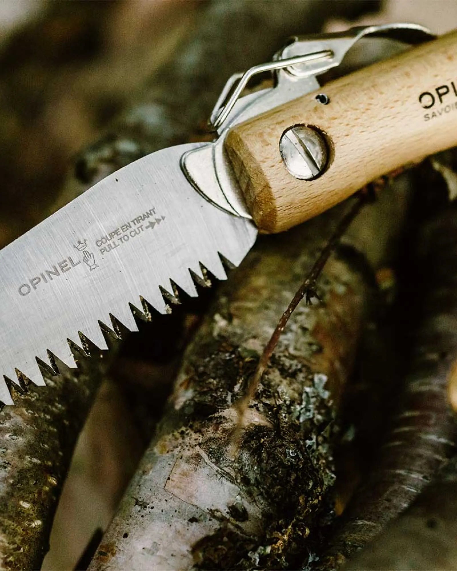 Zaagmes Opinel N°18 koolstofstaal om te personaliseren - 4