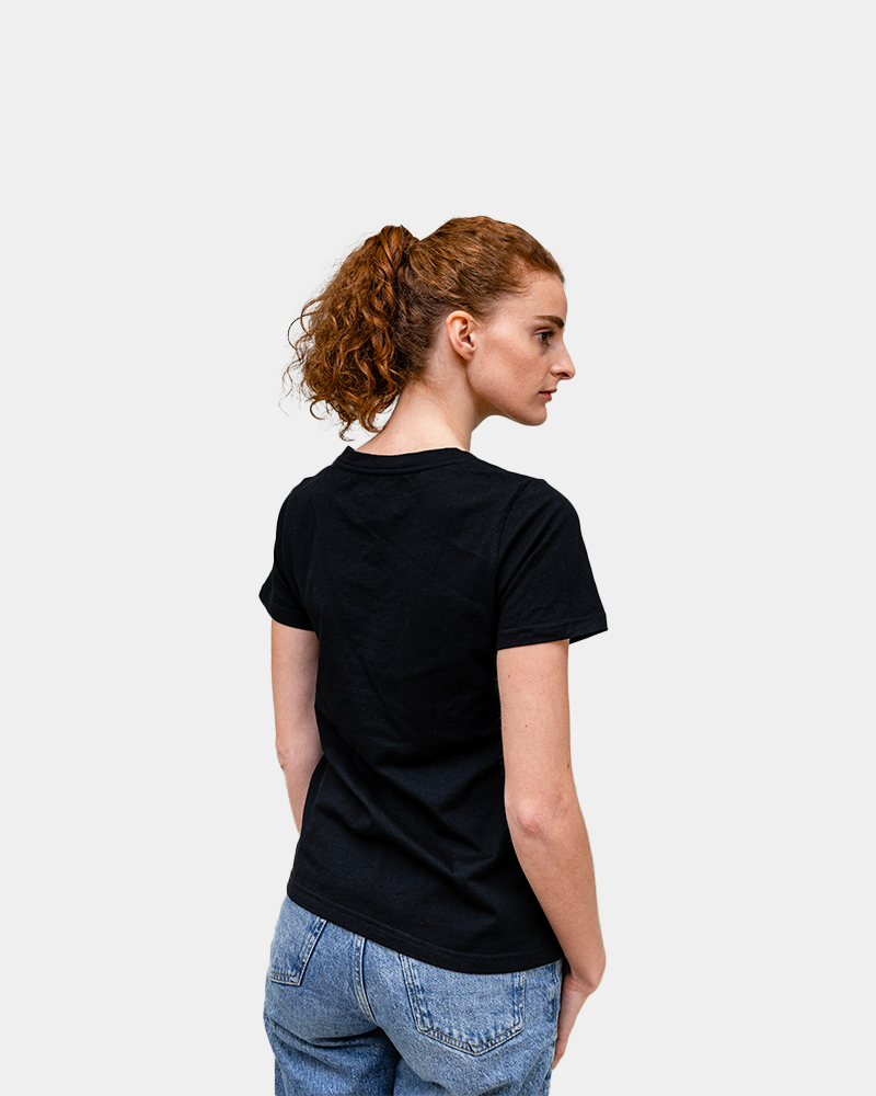 DamesT-shirt V-hals Made in France om te personaliseren - 6