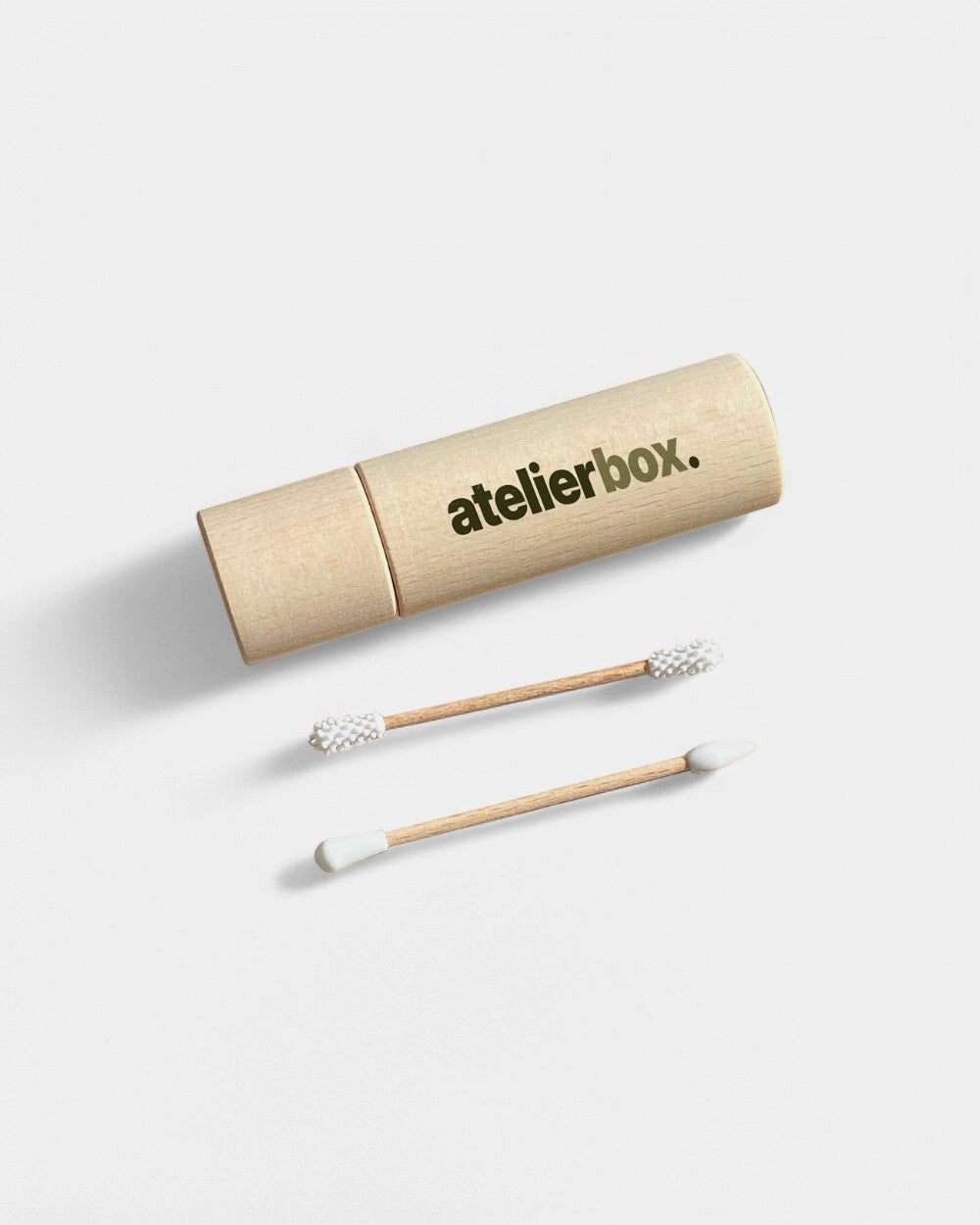 Duo van herbruikbare wattenstaafjes en beauty-applicator om te personaliseren - 3