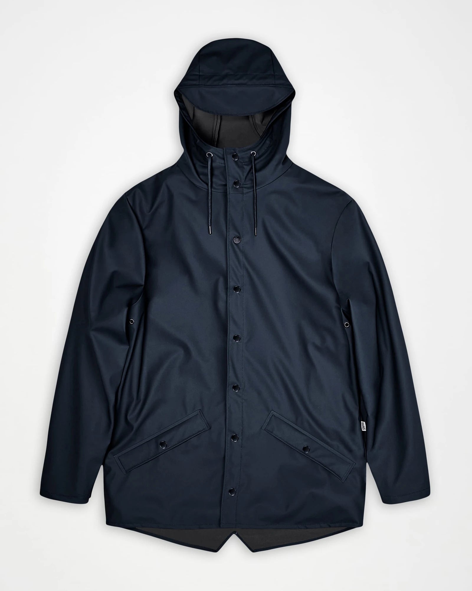 Regenjas waterdicht Rains Jacket W3 om te personaliseren - Navy