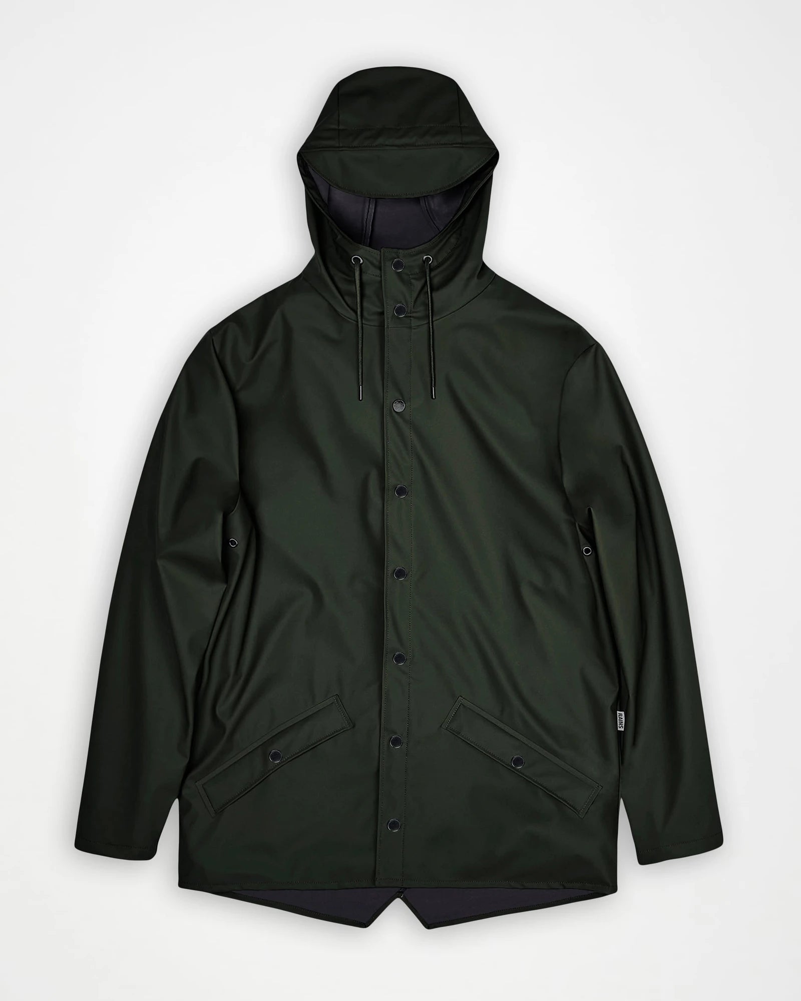 Regenjas waterdicht Rains Jacket W3 om te personaliseren - Groen