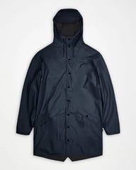 Regenjas Rains Long Jacket W3 om te personaliseren - Navy