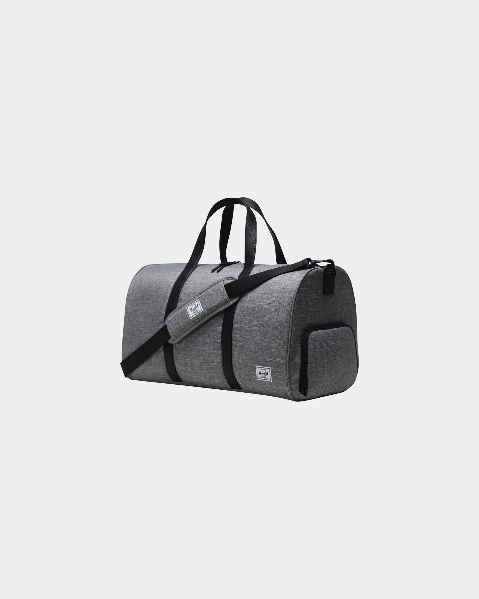 Sporttas gerecycled Herschel Novel 43L om te personaliseren - Grijs
