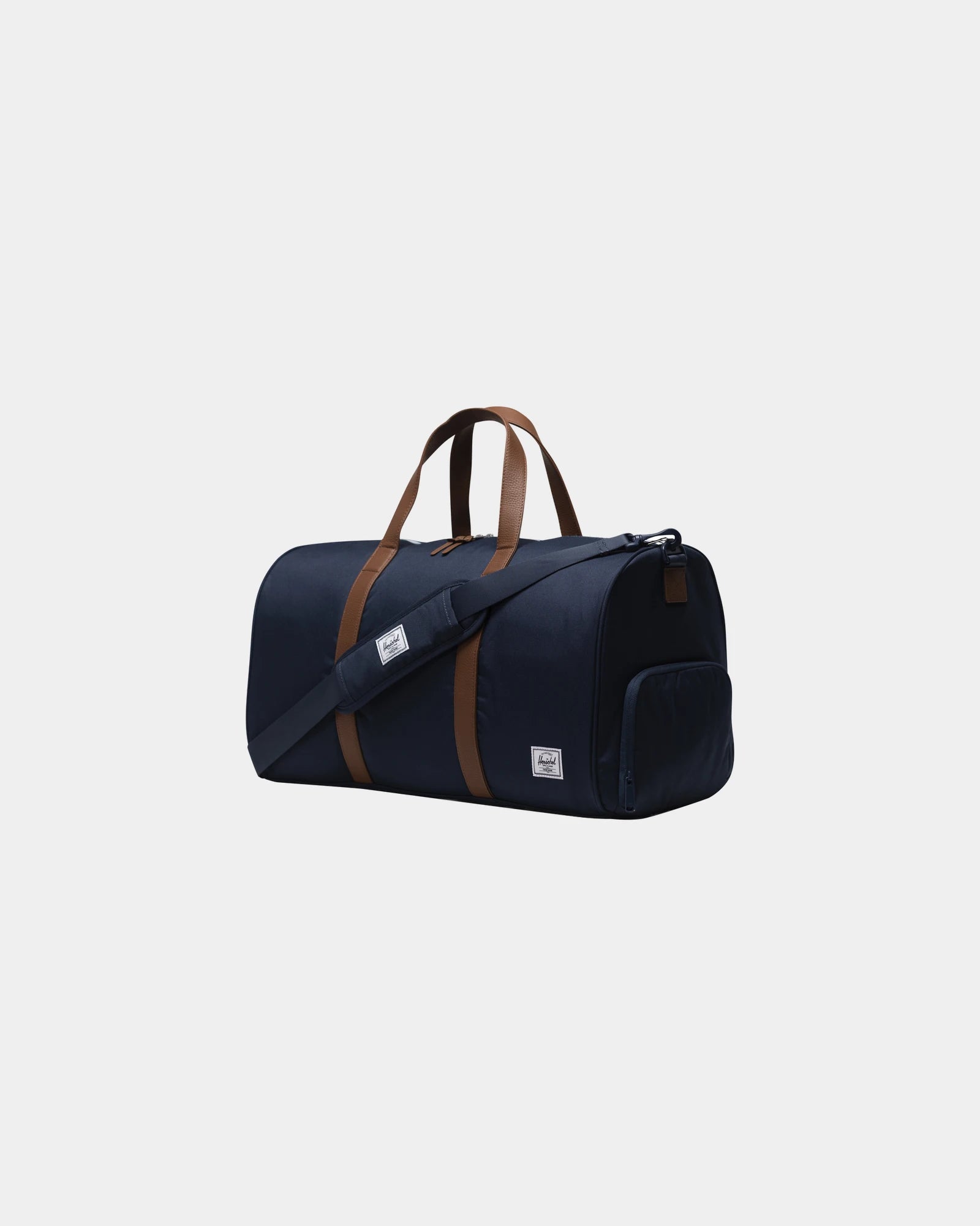 Sporttas gerecycled Herschel Novel 43L om te personaliseren - Marineblauw