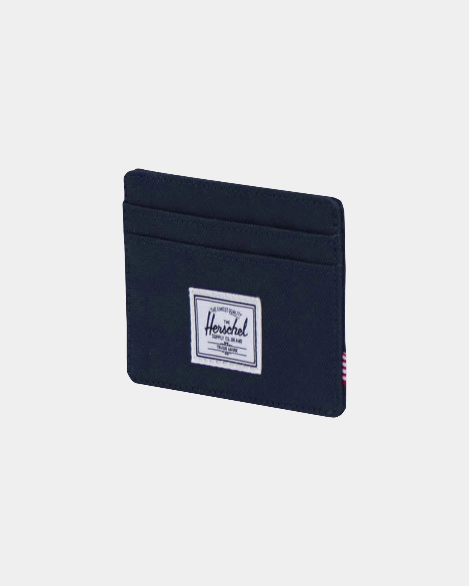 Kaarthouder RFID gerecycled Charlie om te personaliseren - Marineblauw