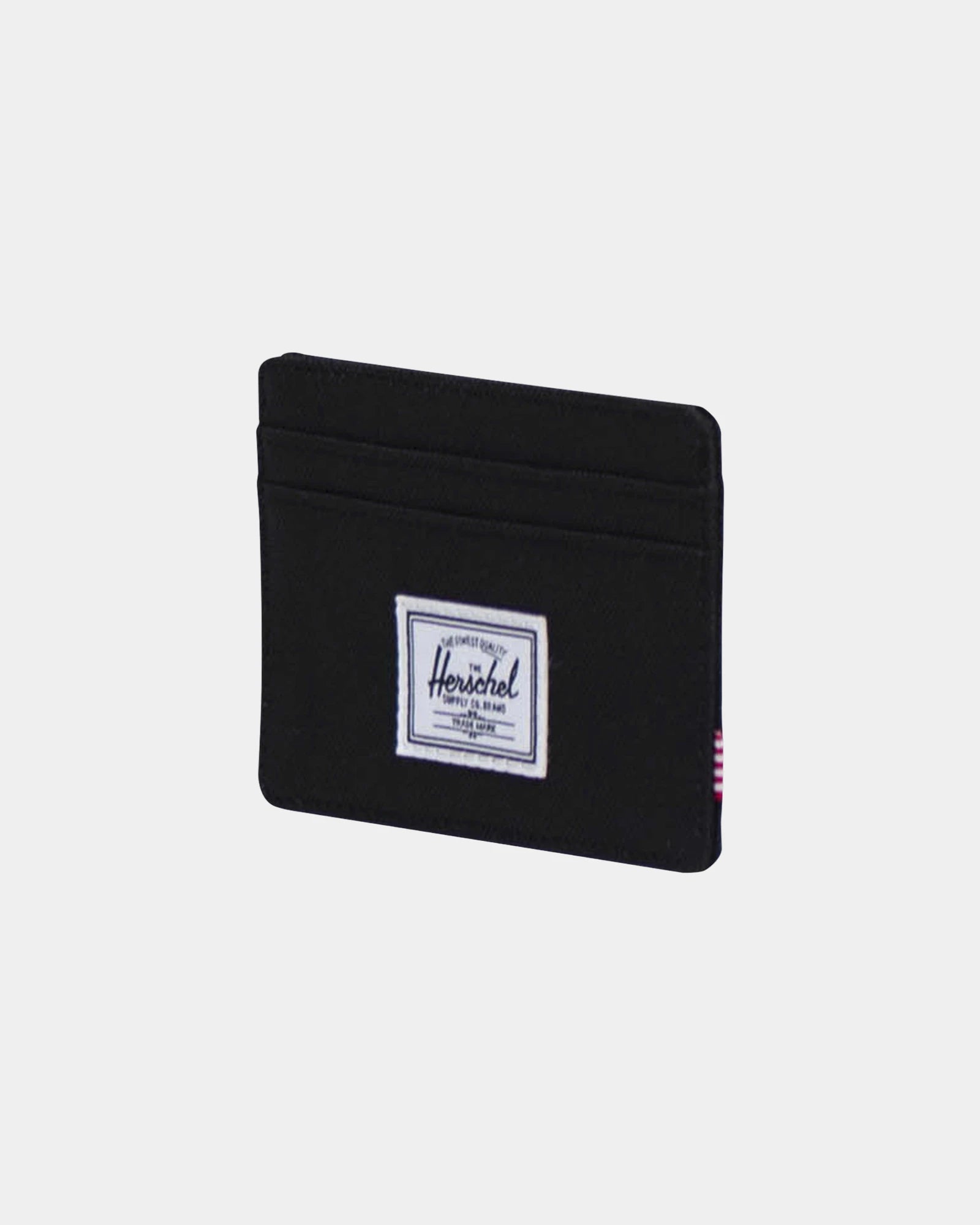 Kaarthouder RFID gerecycled Charlie om te personaliseren - Zwart