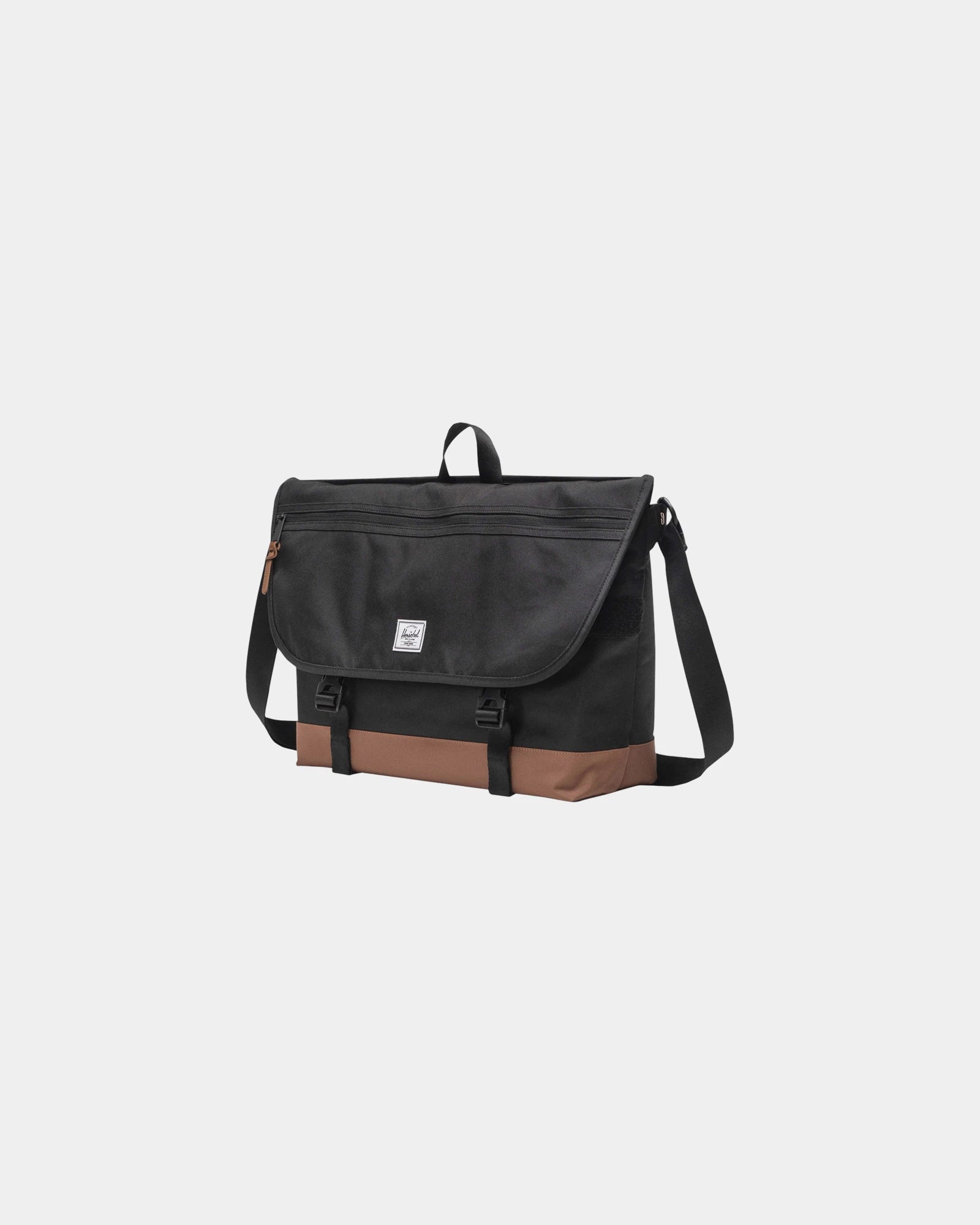 Schoudertas gerecycled Cove 22,5L om te personaliseren - Zwart