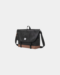 Schoudertas gerecycled Cove 22,5L om te personaliseren - Zwart