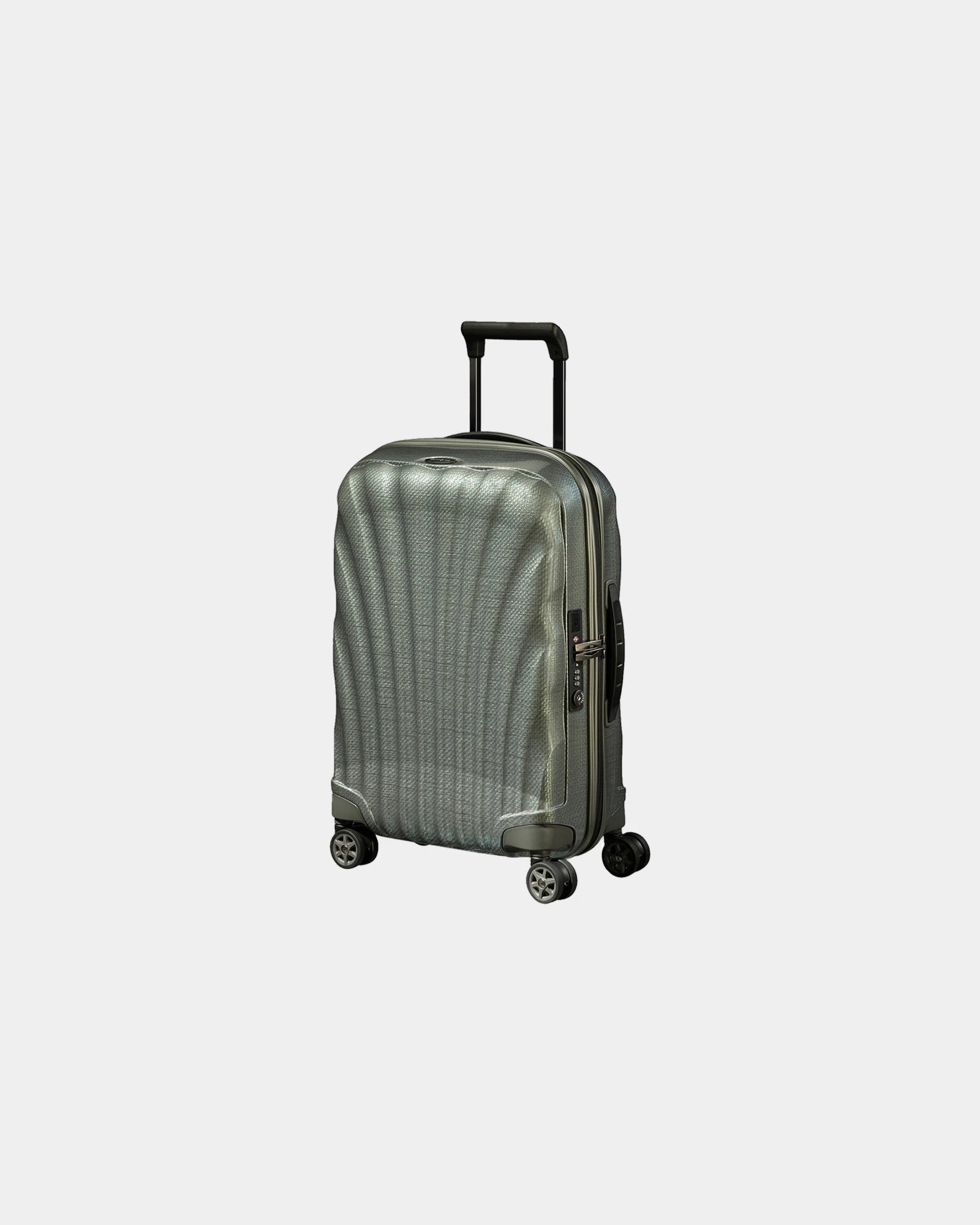 Koffer 4 wielen Samsonite C-Lite 69 cm om te personaliseren - Groen