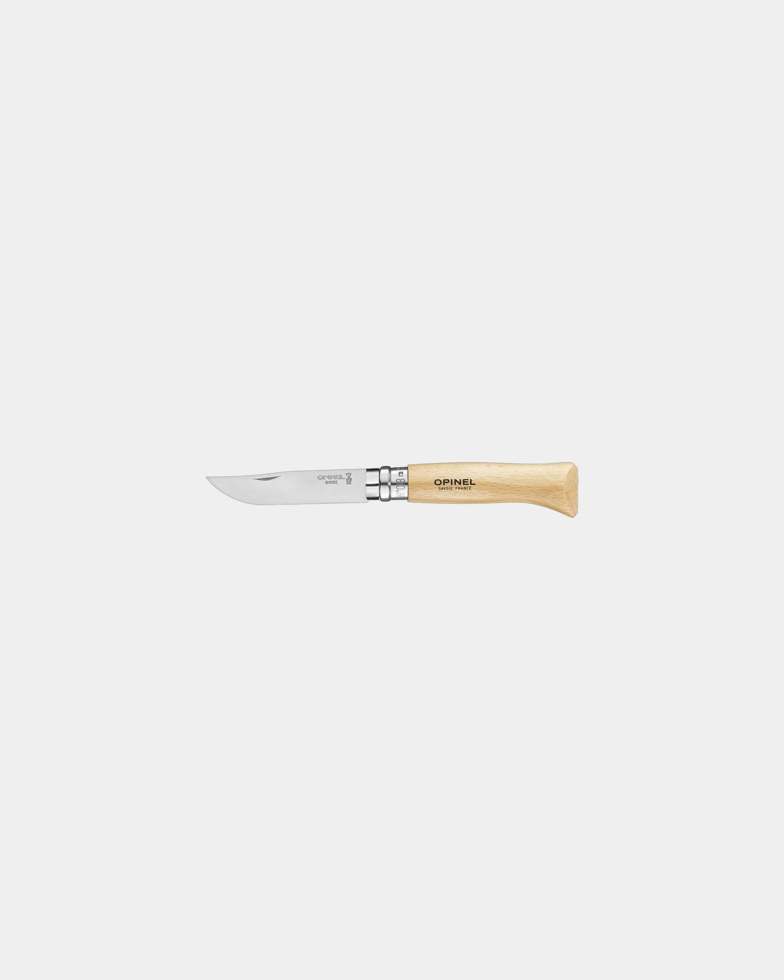 Zakmes roestvrij staal Opinel N°08 om te personaliseren - Beige
