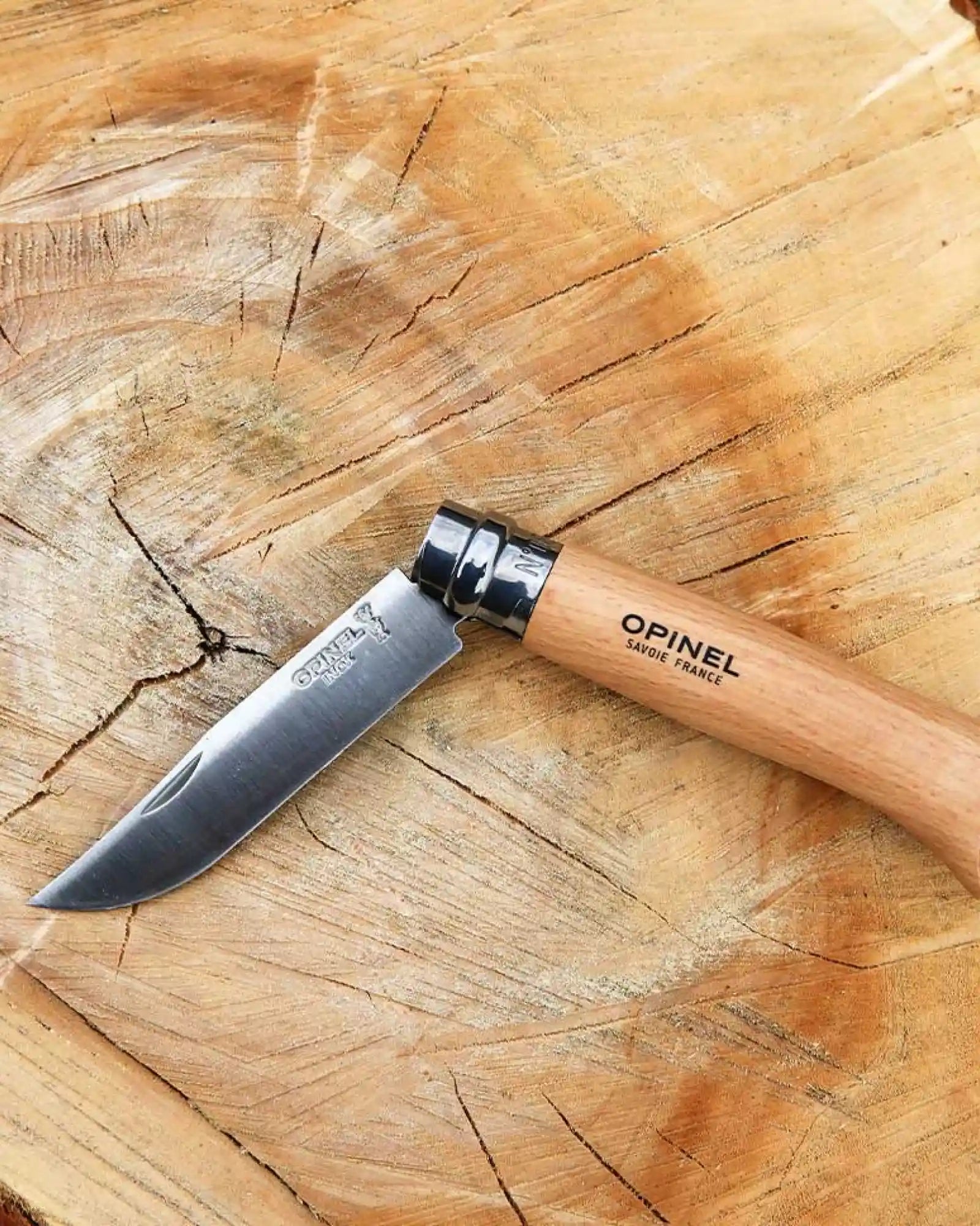 Zakmes roestvrij staal Opinel N°08 om te personaliseren - 4
