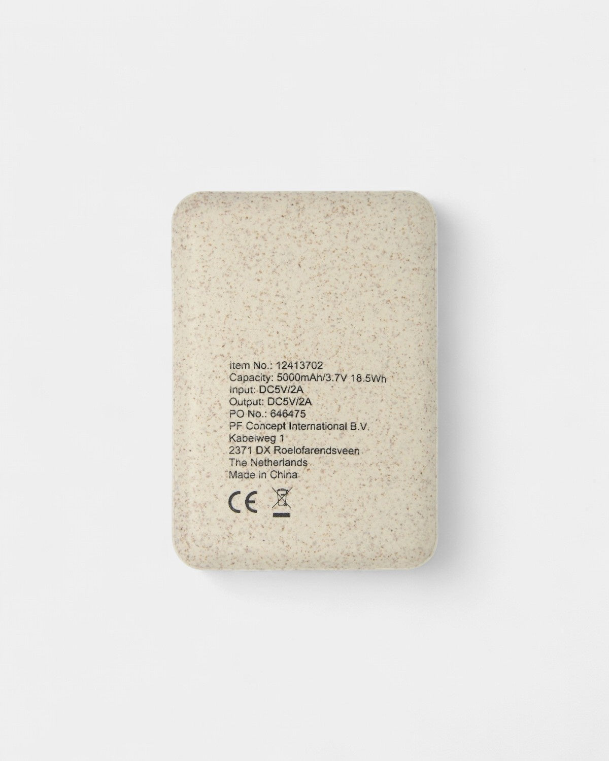 Personaliseerbare powerbank in tarwestro - 4