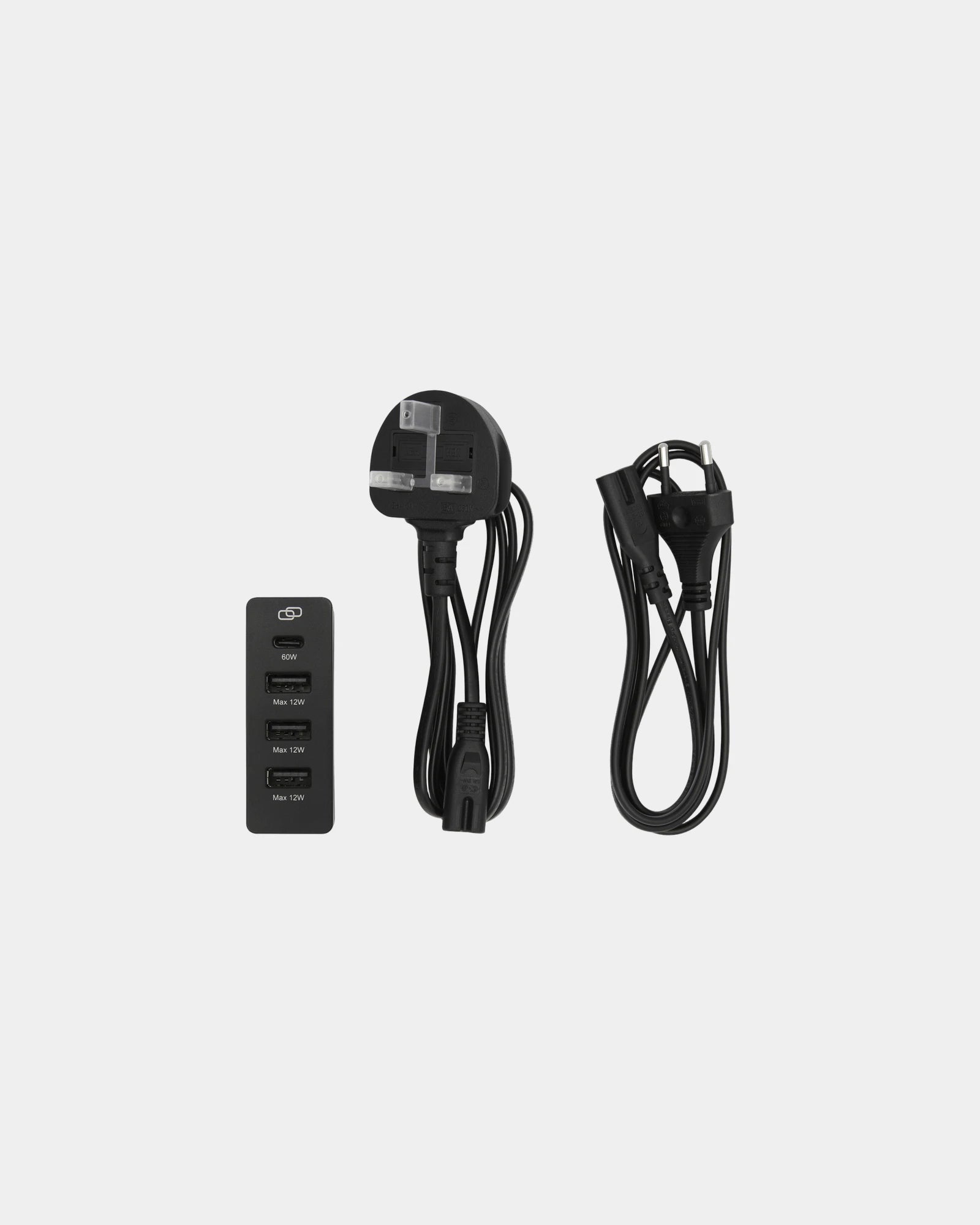 Powerbank van gerecycled plastic 72W om te personaliseren - 2