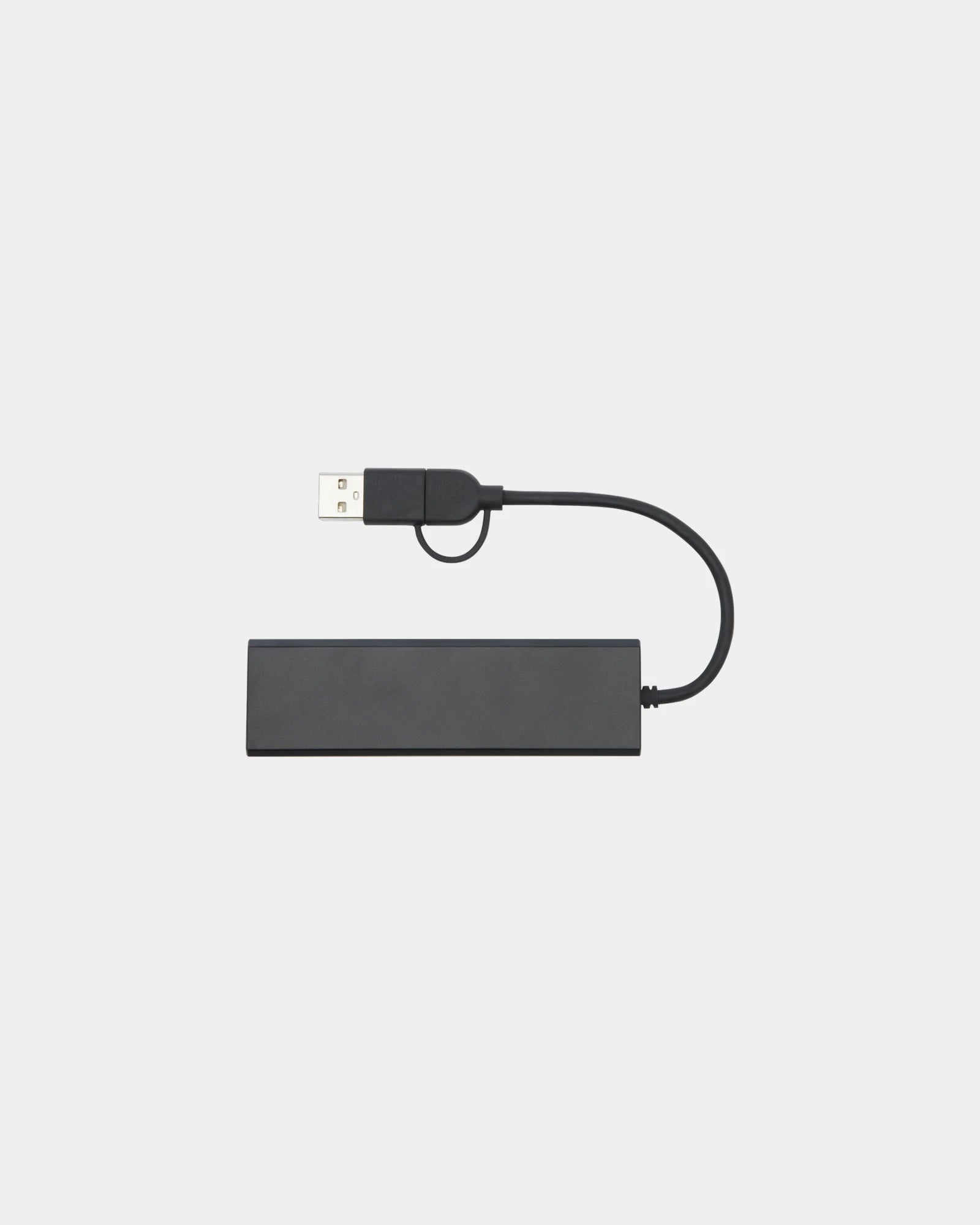 USB-hub gerecycled aluminium RCS om te personaliseren - 1
