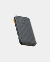 Gerecyclede ABS powerbank 10.000 mAh om te personaliseren - Middernachtzwart