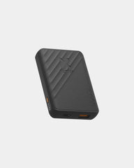 Gerecycled powerbank snelladen om te personaliseren - Zwart