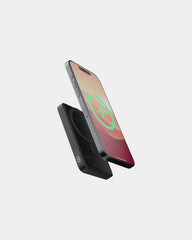 Powerbank magnetisch 5.000 mAh om te personaliseren - Zwart