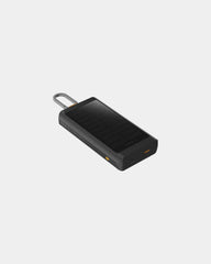 Powerbank zonnepaneel 10.000 mAh 15W om te personaliseren - houtskool