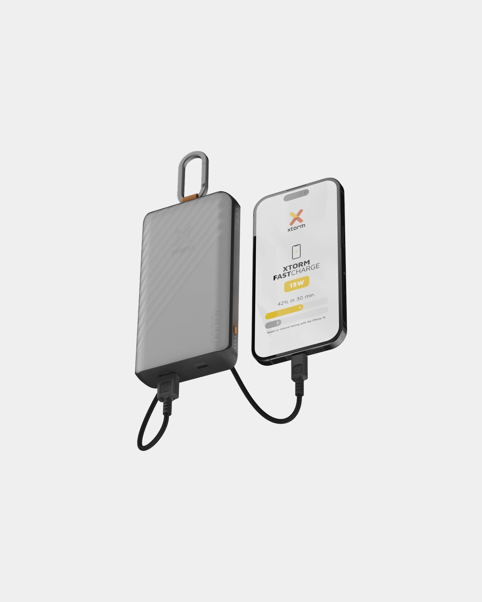 Powerbank zonnepaneel 10.000 mAh 15W om te personaliseren - 3
