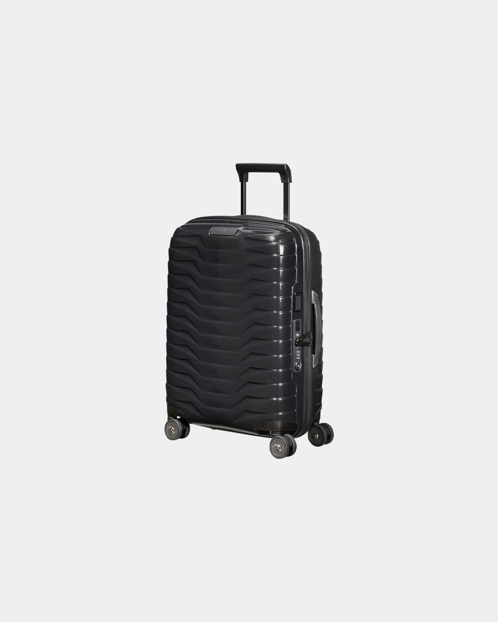 Koffer Samsonite Proxis 55 cm 4 wielen om te personaliseren - Zwart
