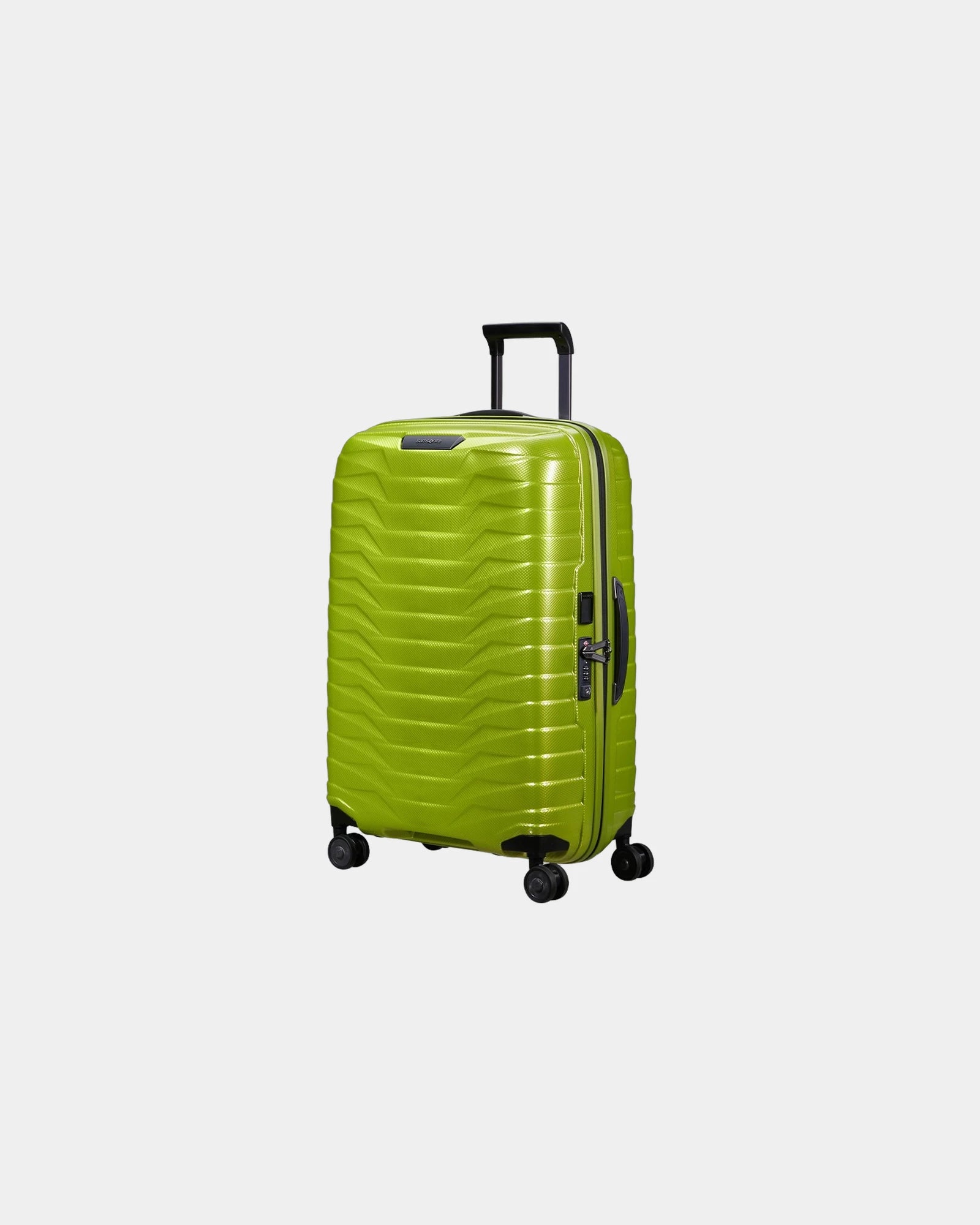 Koffer Samsonite Proxis 69 cm om te personaliseren - Citroengroen