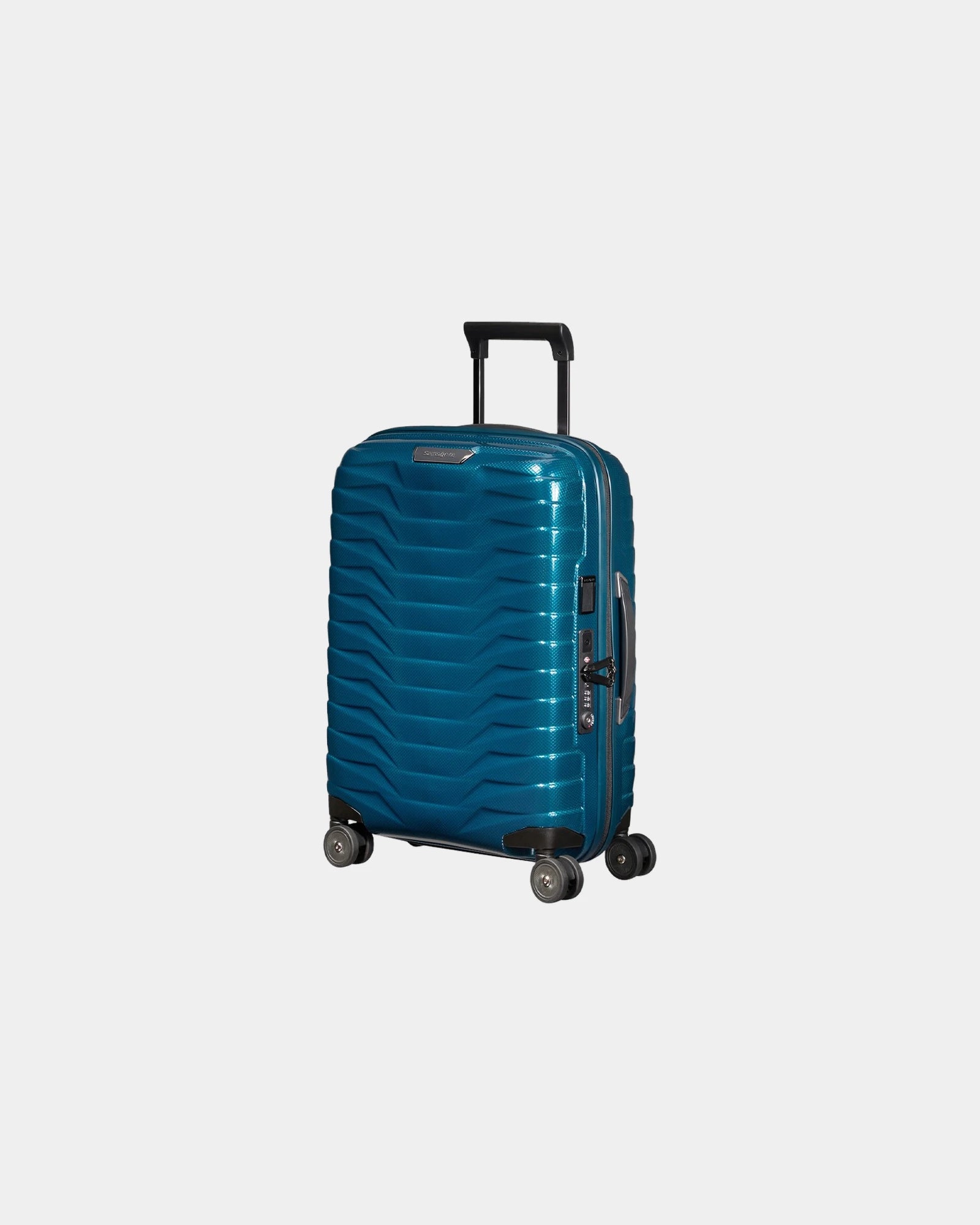 Koffer Samsonite Proxis 69 cm om te personaliseren - Metallic blauw
