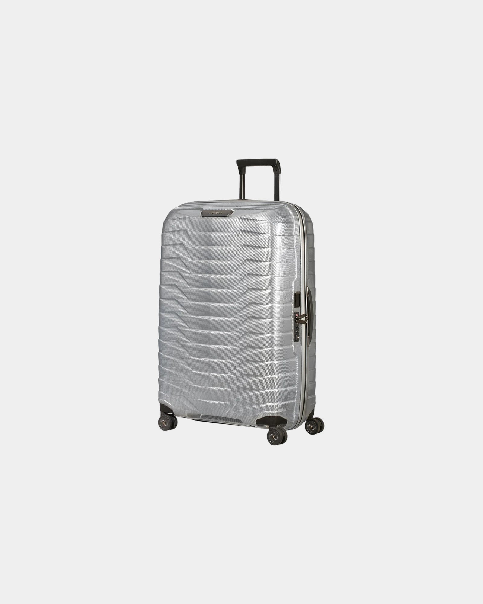 Koffer Samsonite Proxis 81 cm om te personaliseren - Zilver