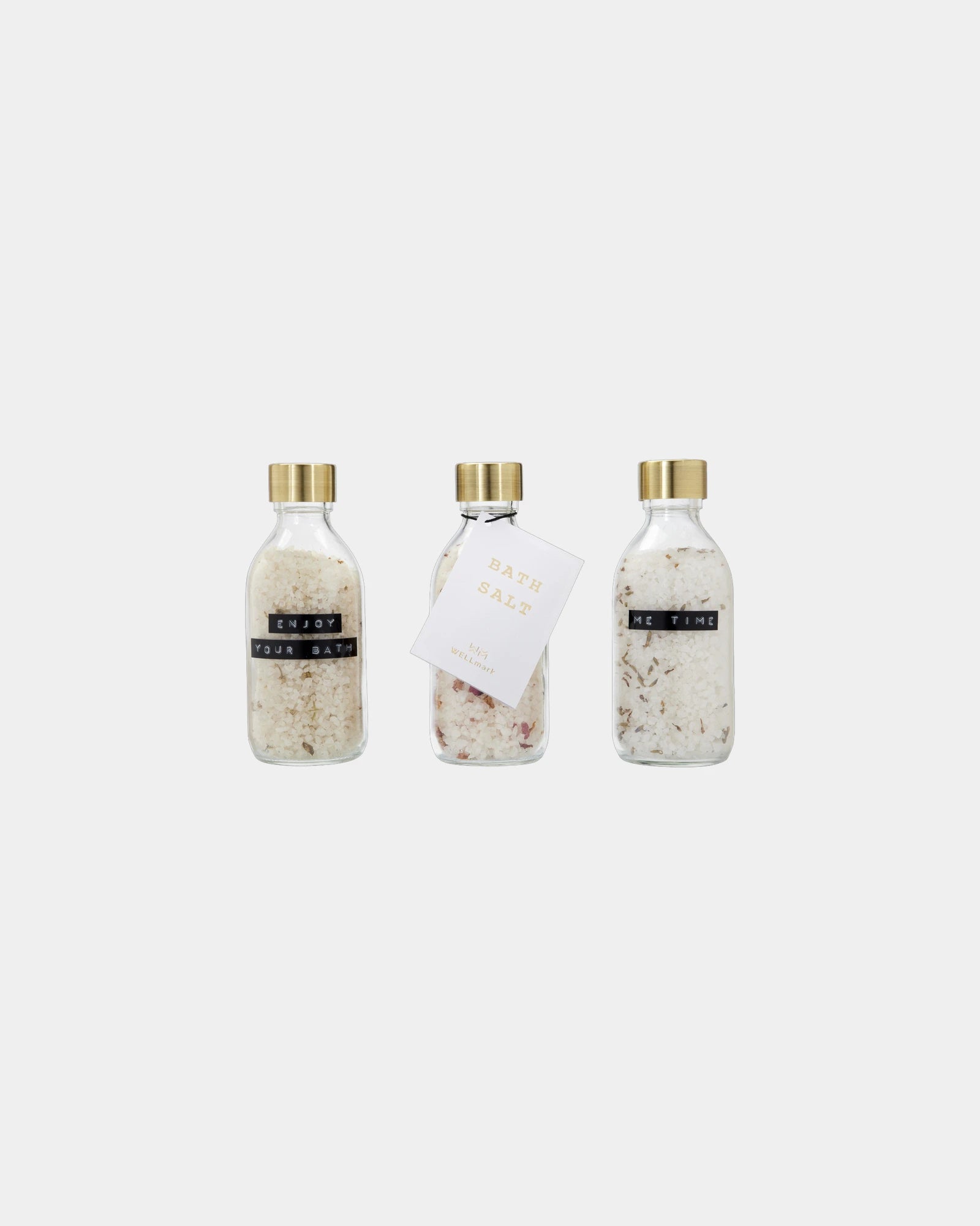 Geschenkset badzout Just Relax 3x200ml om te personaliseren - 2